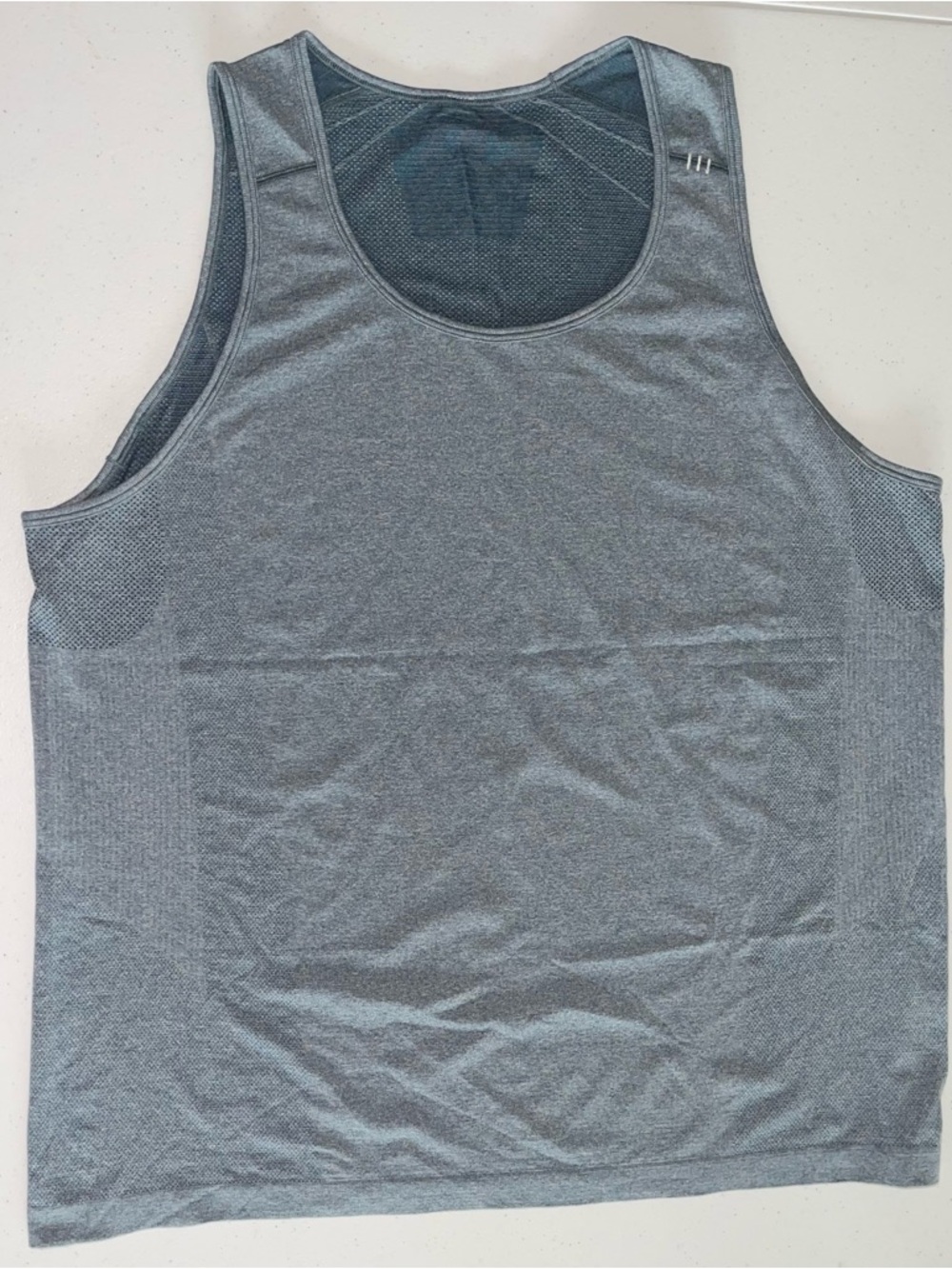 Lululemon Metal Vent Tank Gray XXL Men's Athletic Sleeveless Stretch Top